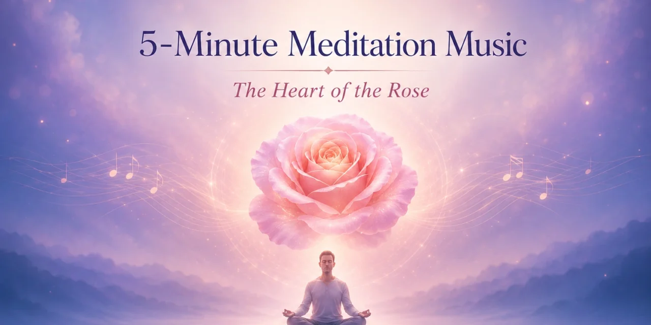 5-Minute Meditation Music for Calm and Focus – The Heart of the Rose