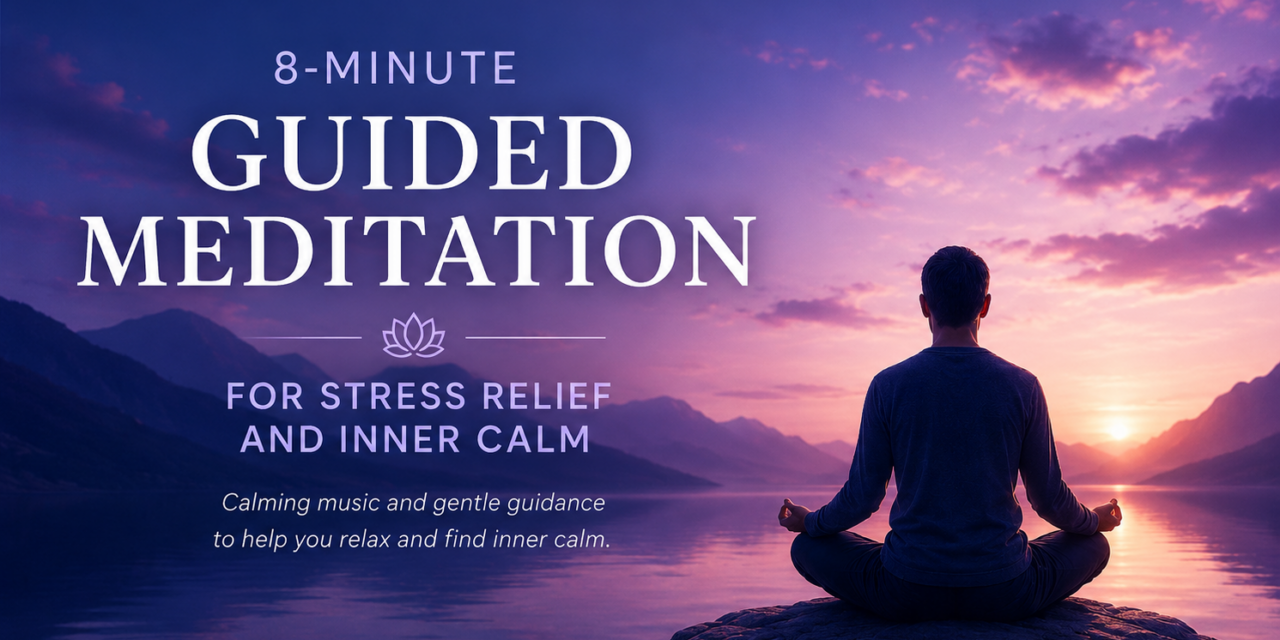 8-Minute Guided Meditation for Stress Relief and Inner Calm