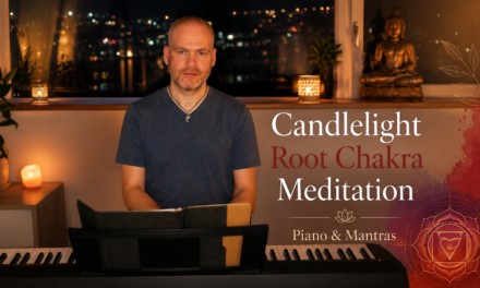Candlelight Root Chakra Meditation with Piano and Mantras