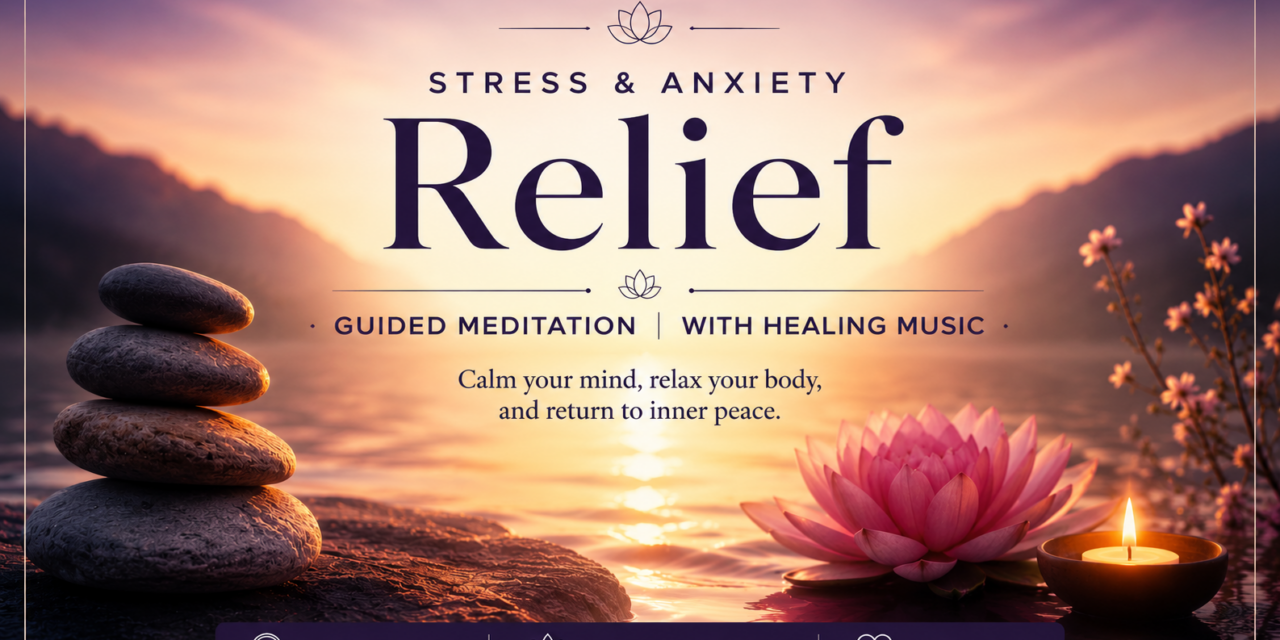 Guided Meditation for Anxiety Relief: Using Music to Calm the Mind and Body